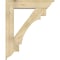 Ekena Millwork Merced Traditional Rough Sawn Bracket w/ Offset Brace, Douglas Fir, 8"W x 36"D x 44"H BKT0806X36X44MRC01RDF - alternate 2